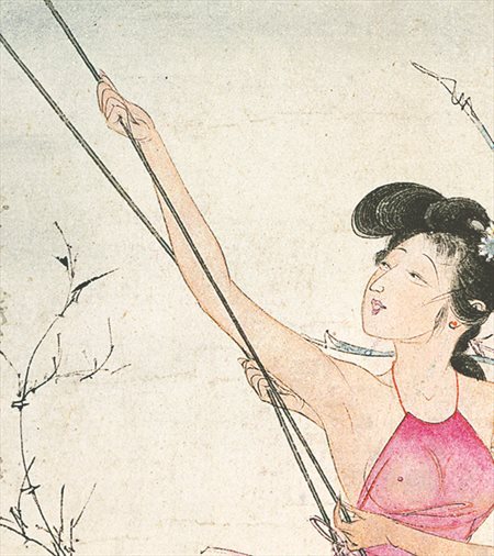 青河县-胡也佛的仕女画和最知名的金瓶梅秘戏图